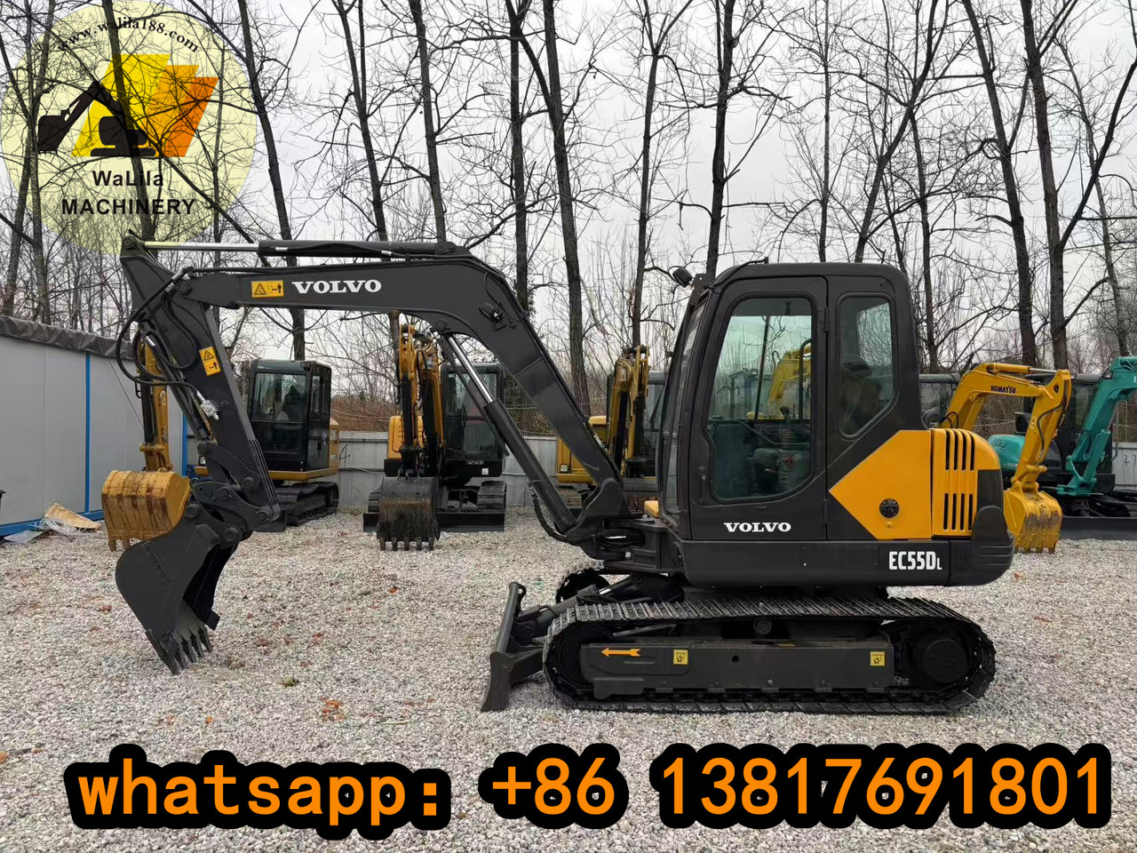 Volvo EC55D - Miniekskavator: foto 4 Volvo EC55D - Miniekskavator: foto 4