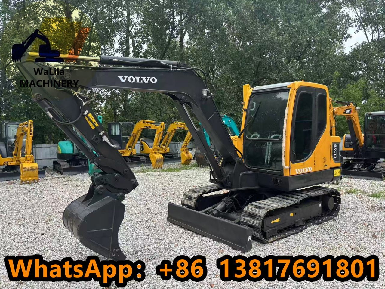 Volvo EC55D - Miniekskavator: foto 4 Volvo EC55D - Miniekskavator: foto 4