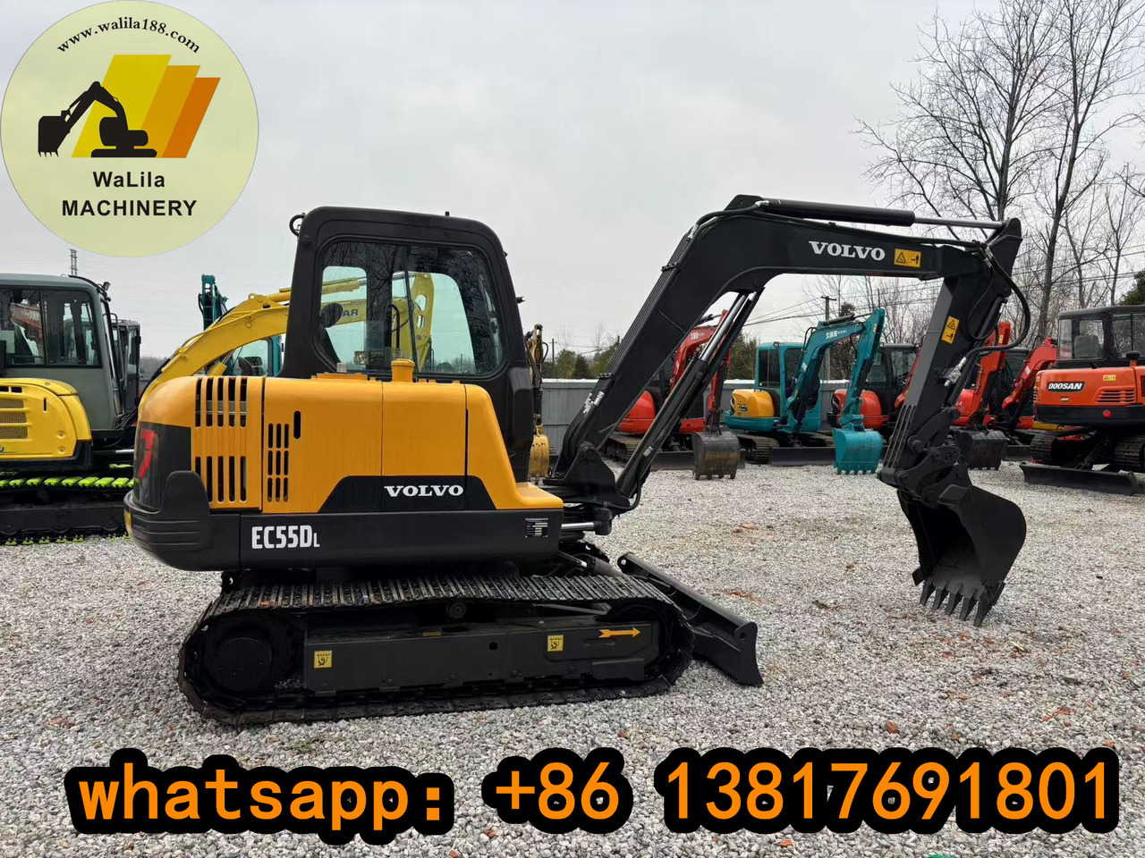Volvo EC55D - Miniekskavator: foto 1 Volvo EC55D - Miniekskavator: foto 1