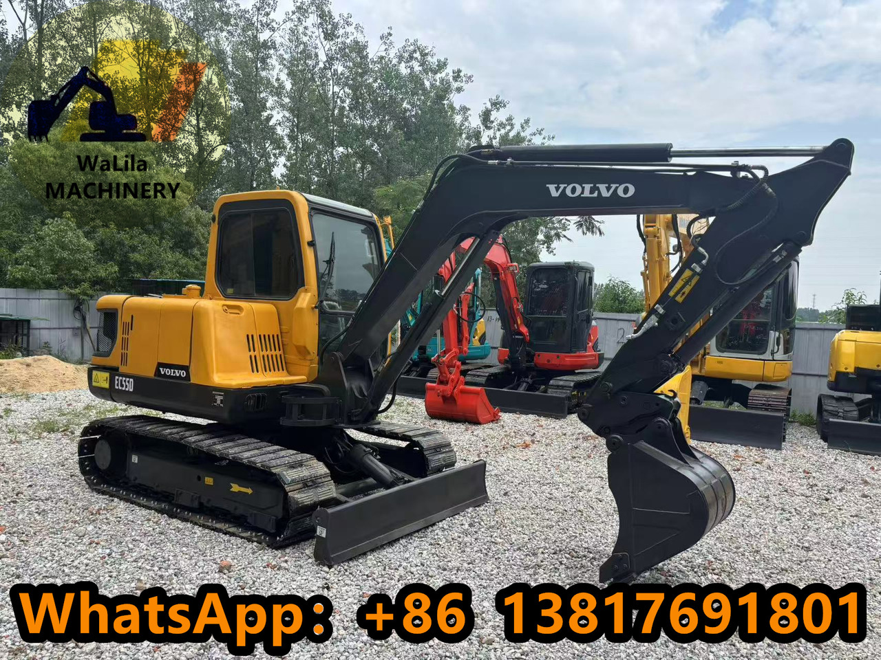 Volvo EC55D - Miniekskavator: foto 5 Volvo EC55D - Miniekskavator: foto 5