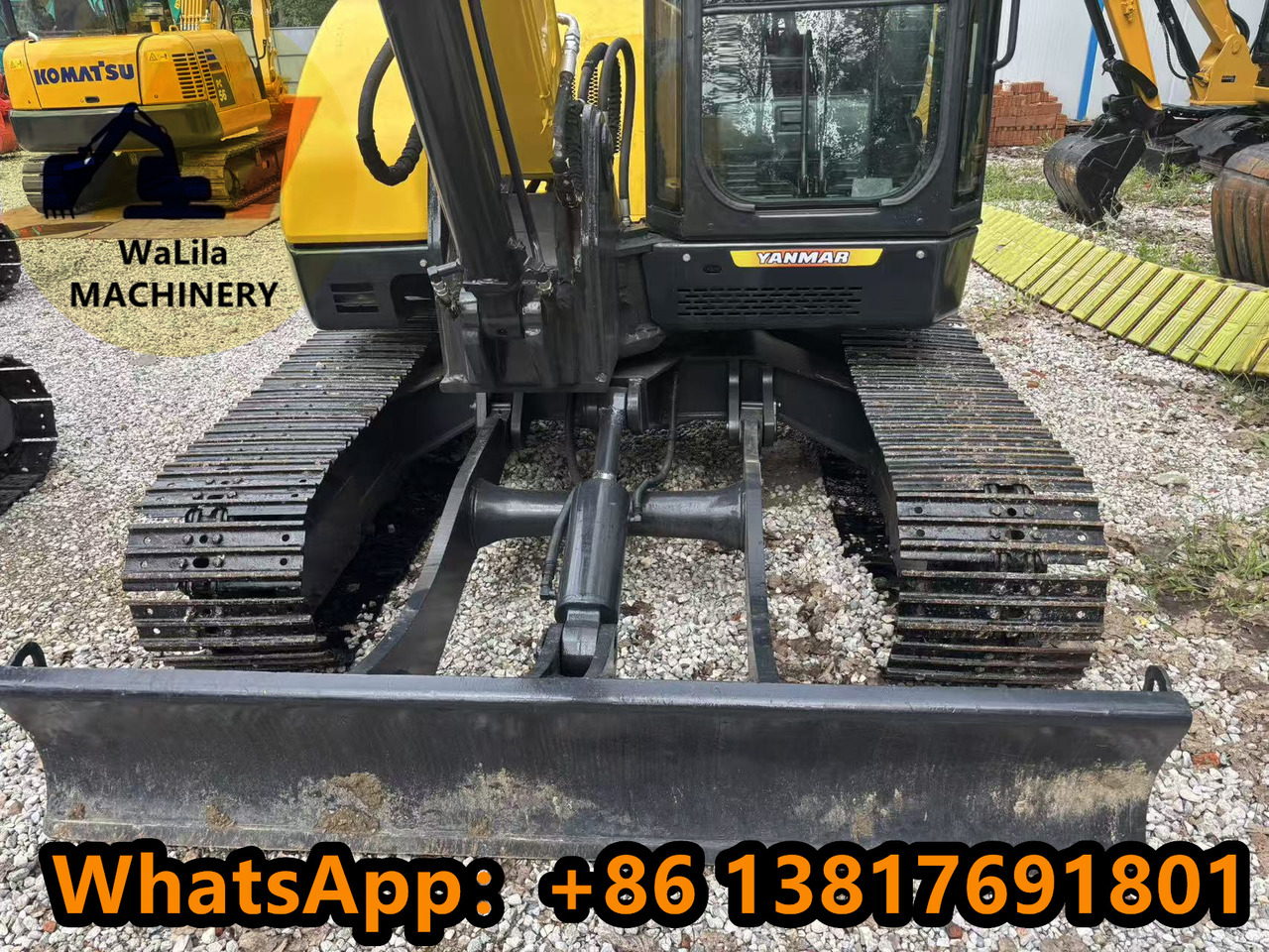 YANMAR VIO 75 - Ekskavator me zinxhirë: foto 5 YANMAR VIO 75 - Ekskavator me zinxhirë: foto 5