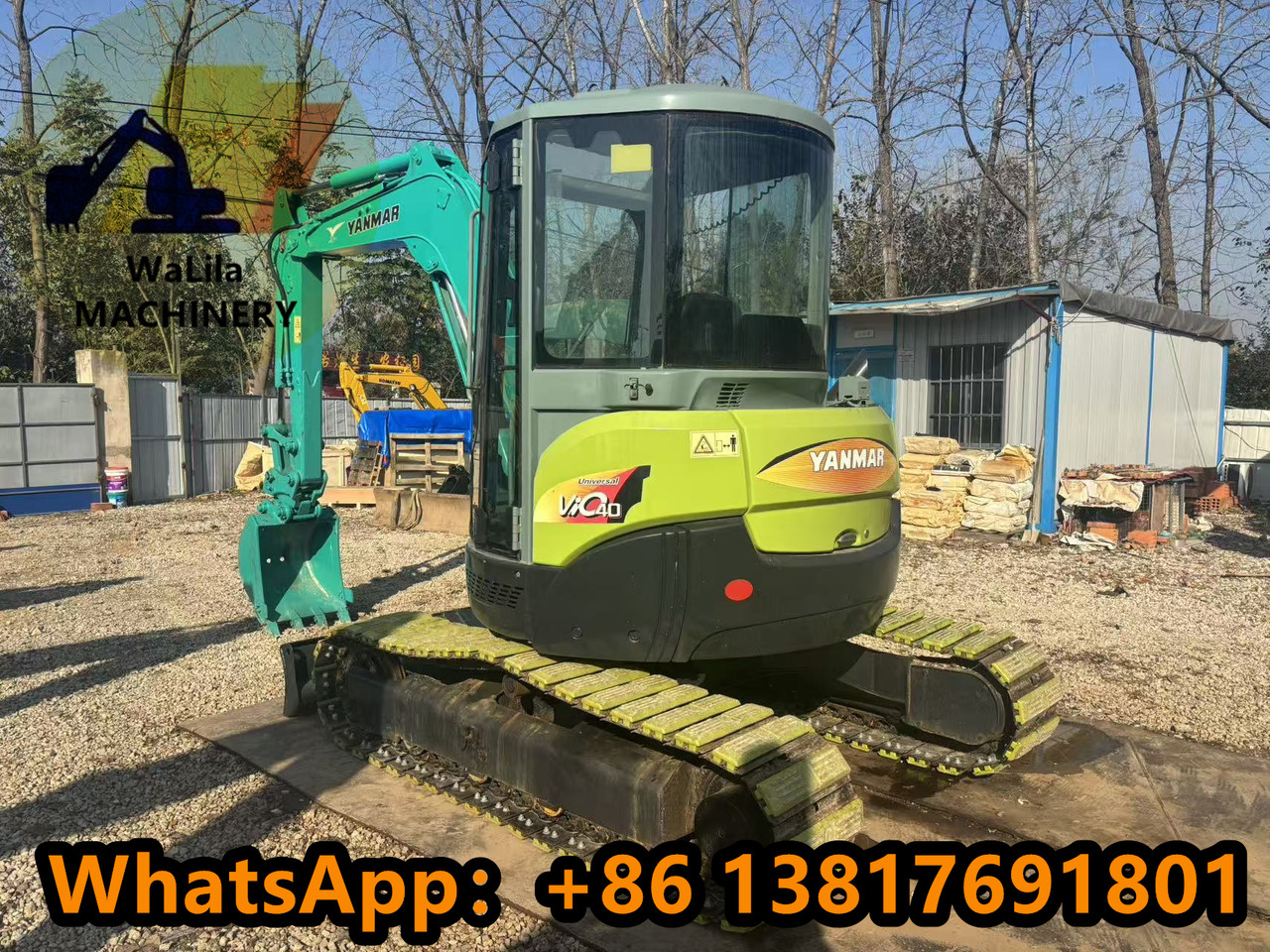 YANMAR VIO40 - Miniekskavator: foto 2 YANMAR VIO40 - Miniekskavator: foto 2
