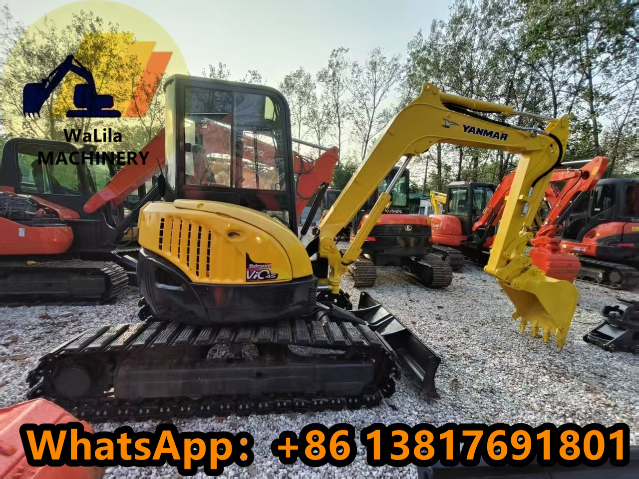 YANMAR VIO45 - Miniekskavator: foto 1 YANMAR VIO45 - Miniekskavator: foto 1