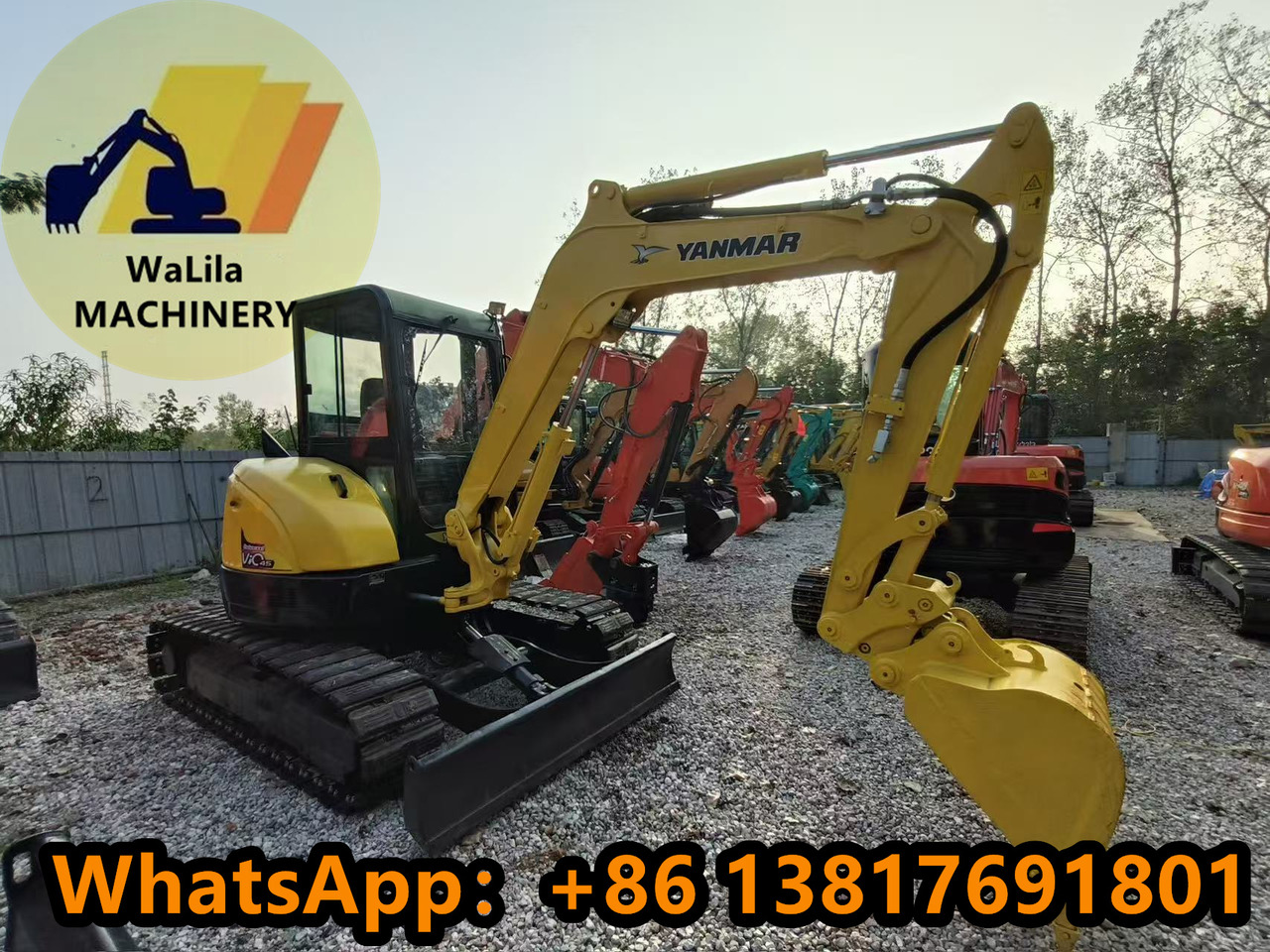 YANMAR VIO45 - Miniekskavator: foto 3 YANMAR VIO45 - Miniekskavator: foto 3