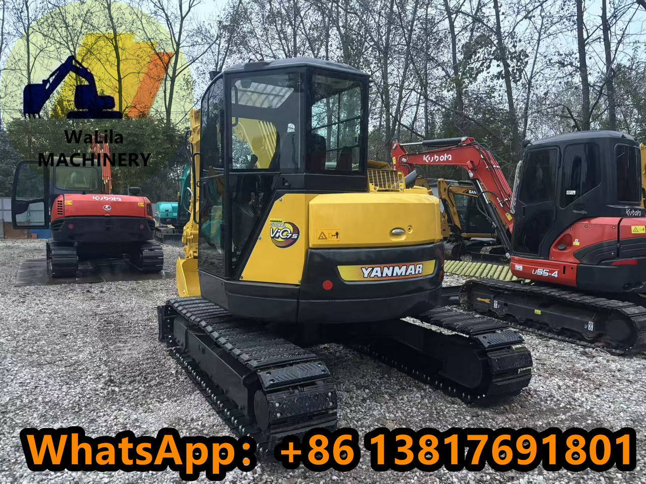 YANMAR VIO75 - Miniekskavator: foto 5 YANMAR VIO75 - Miniekskavator: foto 5