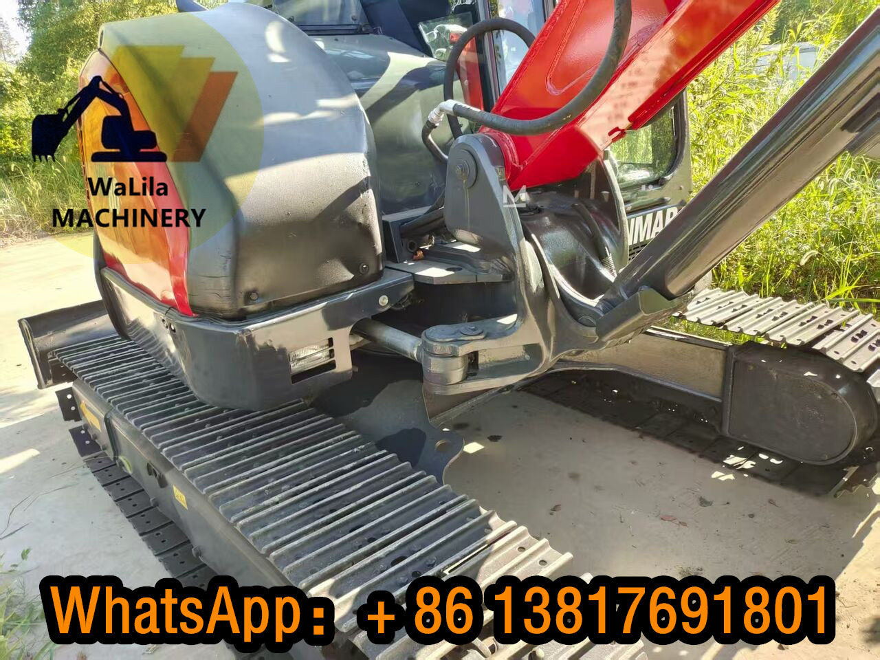 YANMAR VIO80 - Miniekskavator: foto 5 YANMAR VIO80 - Miniekskavator: foto 5