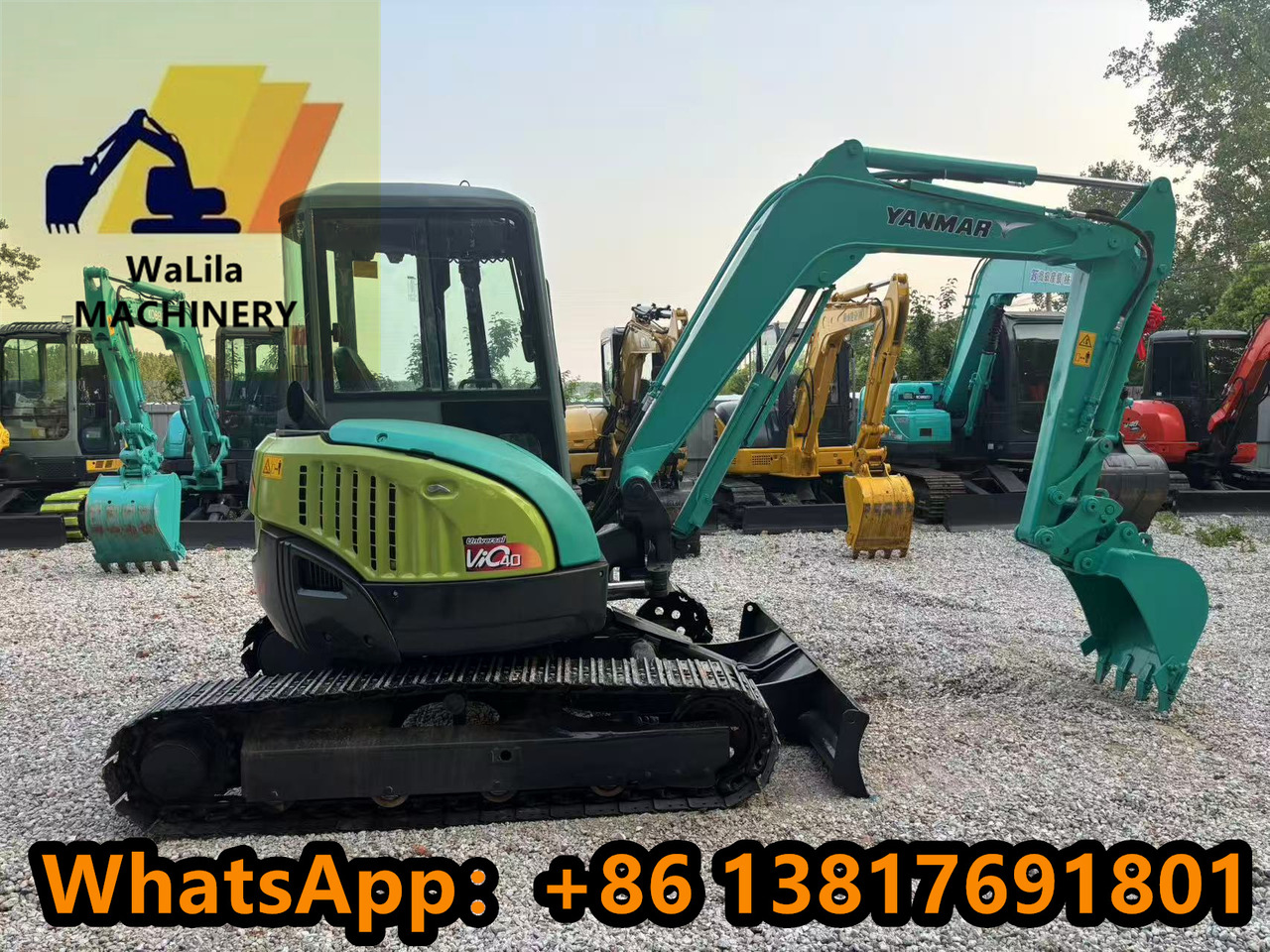 YANMAR vio40 - Miniekskavator: foto 1 YANMAR vio40 - Miniekskavator: foto 1