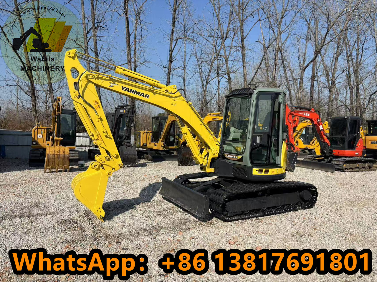 Yanmar Vio 55 Vio55 - Miniekskavator: foto 5 Yanmar Vio 55 Vio55 - Miniekskavator: foto 5