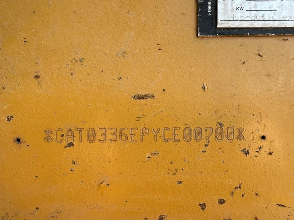 Ekskavator me zinxhirë CAT 336 EL: foto 13