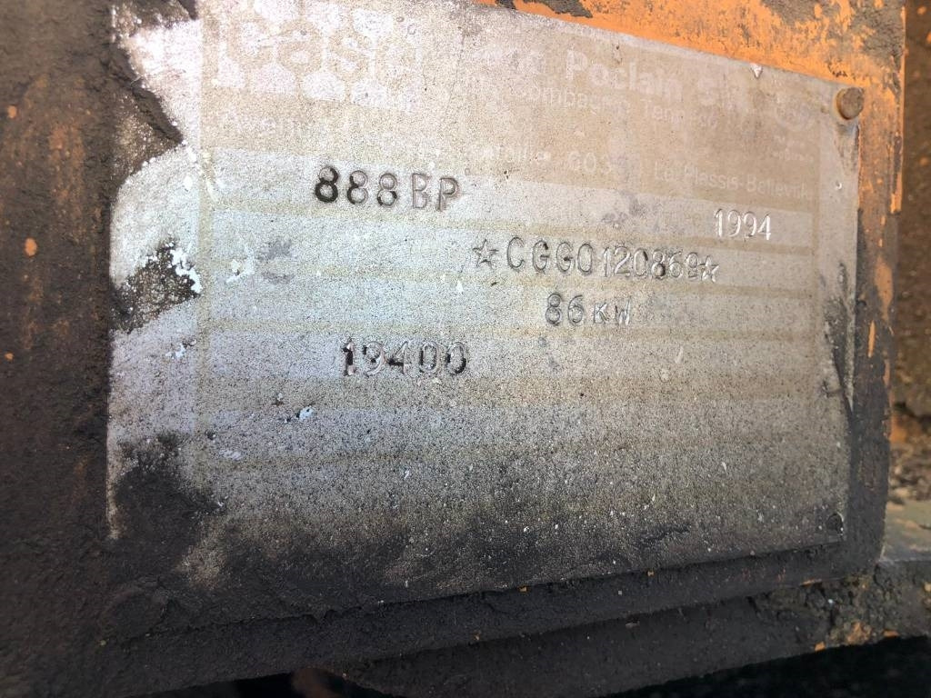 Case Poclain 888BP FOR PARTS - Ekskavator me goma: foto 4 Case Poclain 888BP FOR PARTS - Ekskavator me goma: foto 4