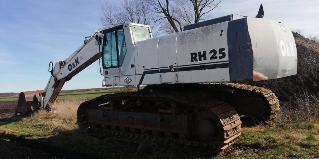 O&K RH25 - Ekskavator me zinxhirë: foto 1 O&K RH25 - Ekskavator me zinxhirë: foto 1