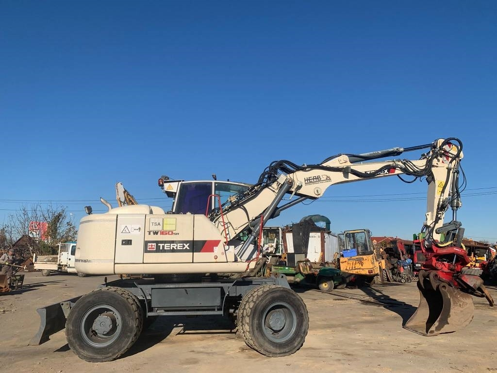 Terex TW160SR+Sandco Rototilt - Ekskavator me goma: foto 3 Terex TW160SR+Sandco Rototilt - Ekskavator me goma: foto 3