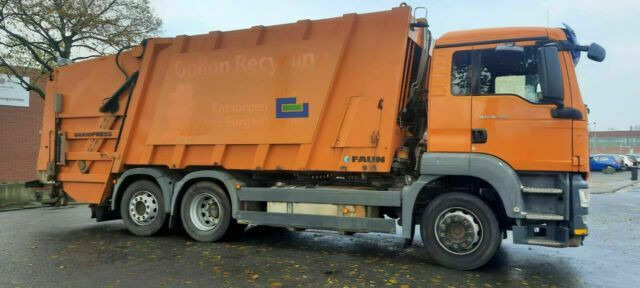 MAN 26.320 Müllwagen Faun Variopress - Kamion mbeturinash: foto 5 MAN 26.320 Müllwagen Faun Variopress - Kamion mbeturinash: foto 5