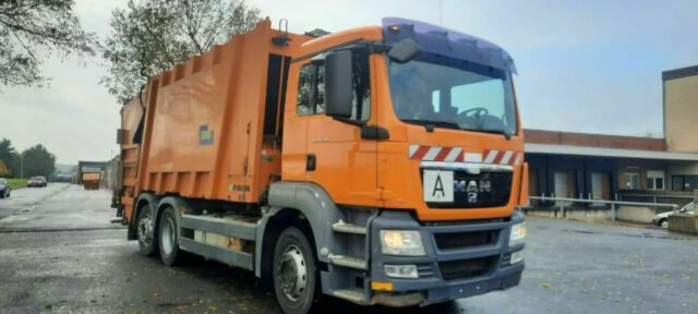 MAN 26.320 Müllwagen Faun Variopress - Kamion mbeturinash: foto 1 MAN 26.320 Müllwagen Faun Variopress - Kamion mbeturinash: foto 1