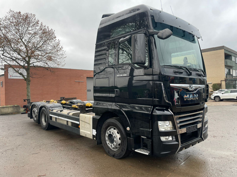 MAN 26.500 XXK BDF Vollausst. - Transportjer kontejnerësh/ Kamion me karroceri të çmontueshme: foto 1 MAN 26.500 XXK BDF Vollausst. - Transportjer kontejnerësh/ Kamion me karroceri të çmontueshme: foto 1