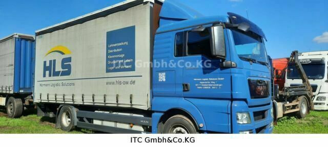 MAN TGX18.400 Pritsche Plane - Kamion me tendë: foto 1 MAN TGX18.400 Pritsche Plane - Kamion me tendë: foto 1