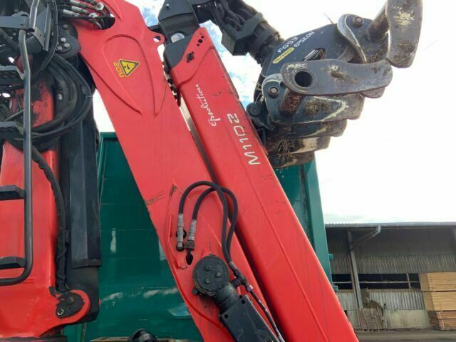 Mercedes-Benz 1844K 4x2 Kipper mit Kran Blattgefedert - Kamion vetëshkarkues, Kamion me vinç: foto 4 Mercedes-Benz 1844K 4x2 Kipper mit Kran Blattgefedert - Kamion vetëshkarkues, Kamion me vinç: foto 4