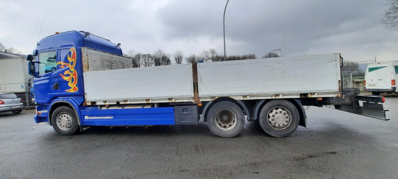 Scania G440 Pritsche 6x2 Kran am Heck vor. - Kamion me karroceri të hapur, Kamion me vinç: foto 5 Scania G440 Pritsche 6x2 Kran am Heck vor. - Kamion me karroceri të hapur, Kamion me vinç: foto 5
