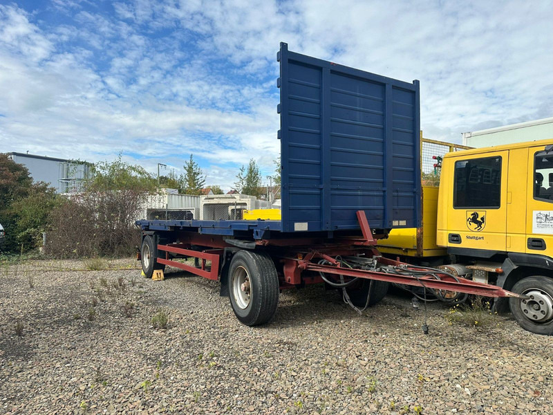 Schmitz Cargobull WF18 mit Plattform - Rimorkio e hapur/ Platformë: foto 1 Schmitz Cargobull WF18 mit Plattform - Rimorkio e hapur/ Platformë: foto 1