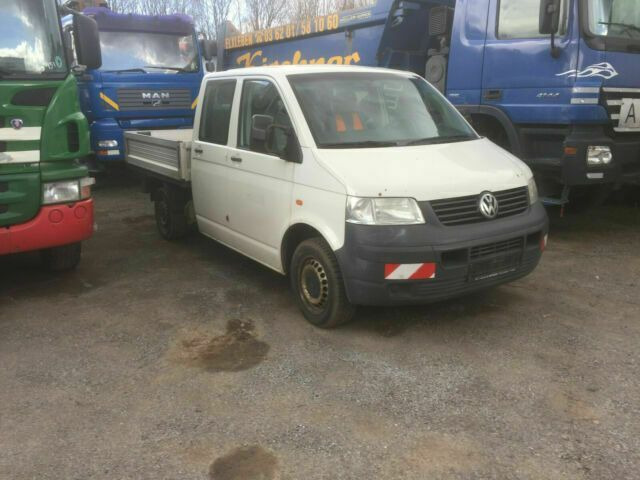 Volkswagen Transporter Pritsche Doka - Kamioncine me karroceri: foto 1 Volkswagen Transporter Pritsche Doka - Kamioncine me karroceri: foto 1