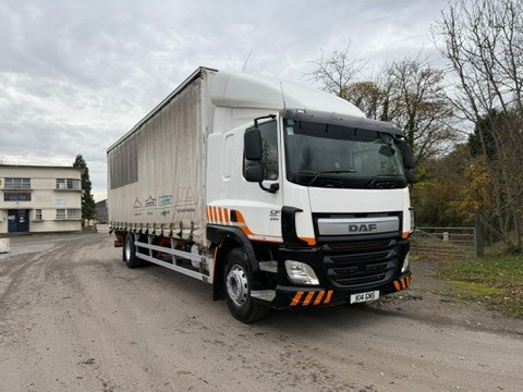 2016 DAF CF 250 Curtainside Truck - Kamion me tendë: foto 5 2016 DAF CF 250 Curtainside Truck - Kamion me tendë: foto 5