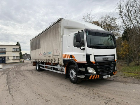 2016 DAF CF 250 Curtainside Truck - Kamion me tendë: foto 1 2016 DAF CF 250 Curtainside Truck - Kamion me tendë: foto 1