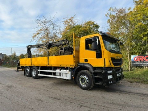 2016 Iveco Stralis 310 Brick Grab Truck - Kamion me karroceri të hapur: foto 1 2016 Iveco Stralis 310 Brick Grab Truck - Kamion me karroceri të hapur: foto 1