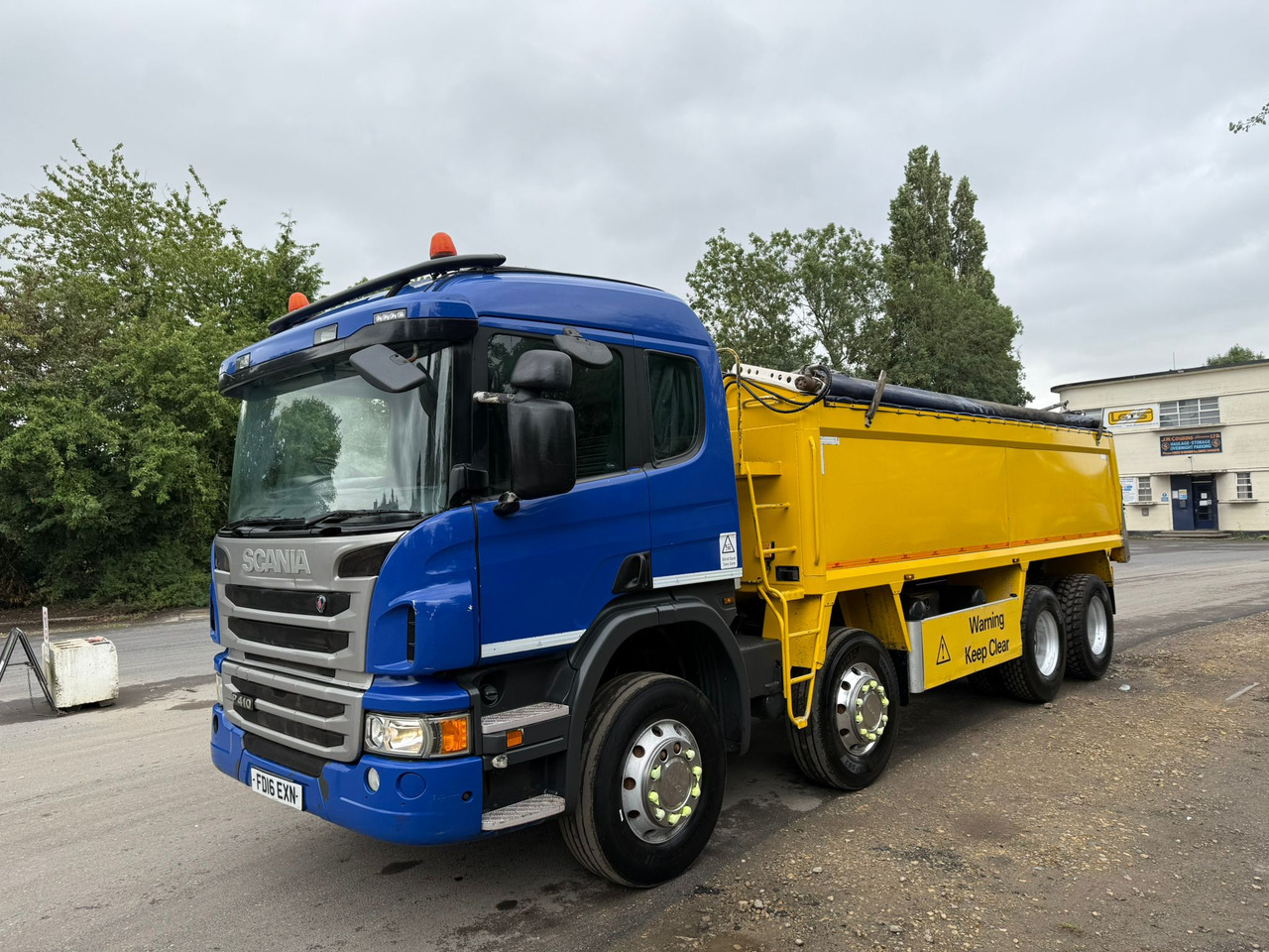 2016 Scania P410 Tipper Truck - Kamion vetëshkarkues: foto 5 2016 Scania P410 Tipper Truck - Kamion vetëshkarkues: foto 5