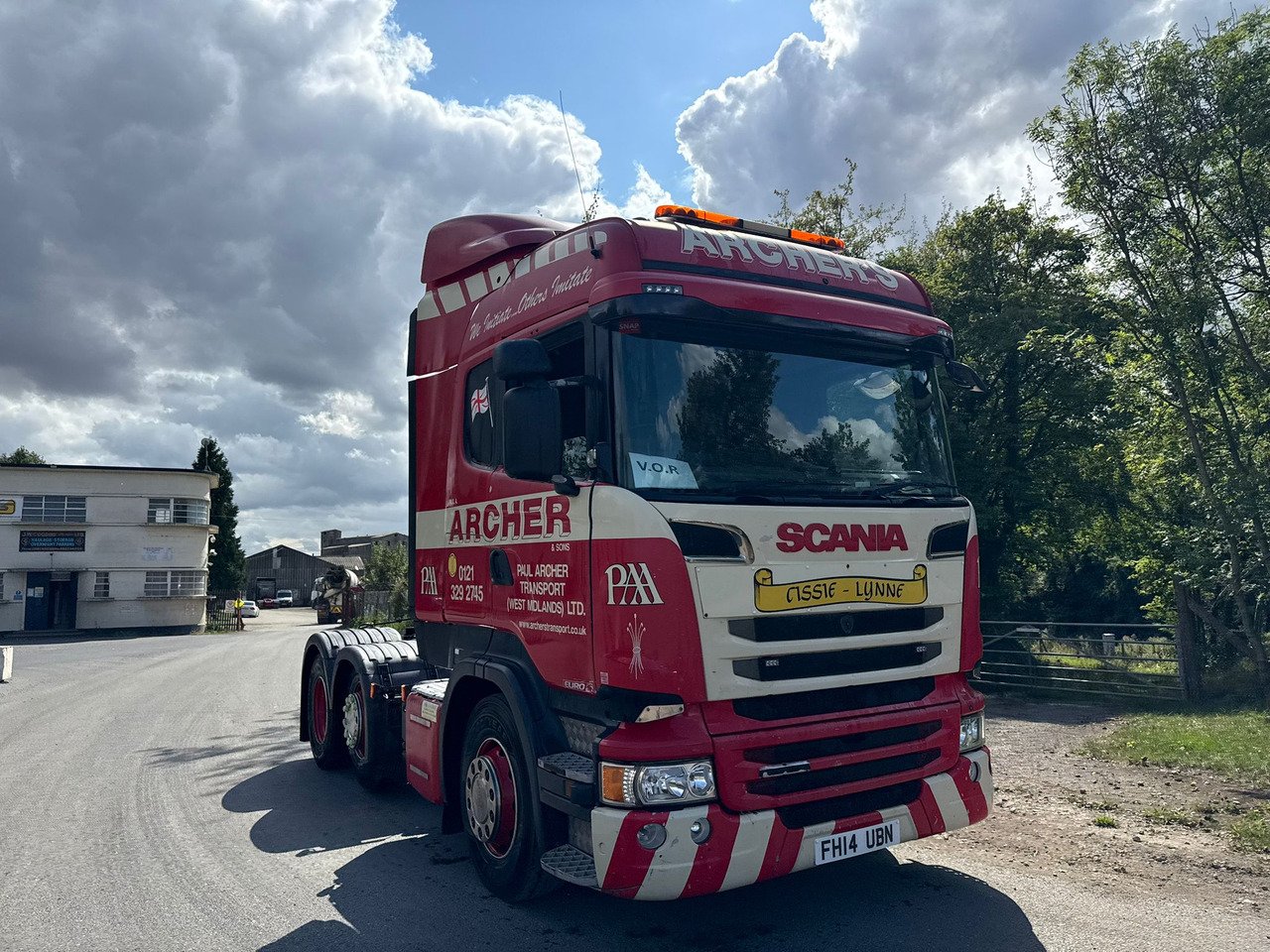 2014 Scania R450 Tractor Unit - Gjysmë-kamion: foto 1 2014 Scania R450 Tractor Unit - Gjysmë-kamion: foto 1