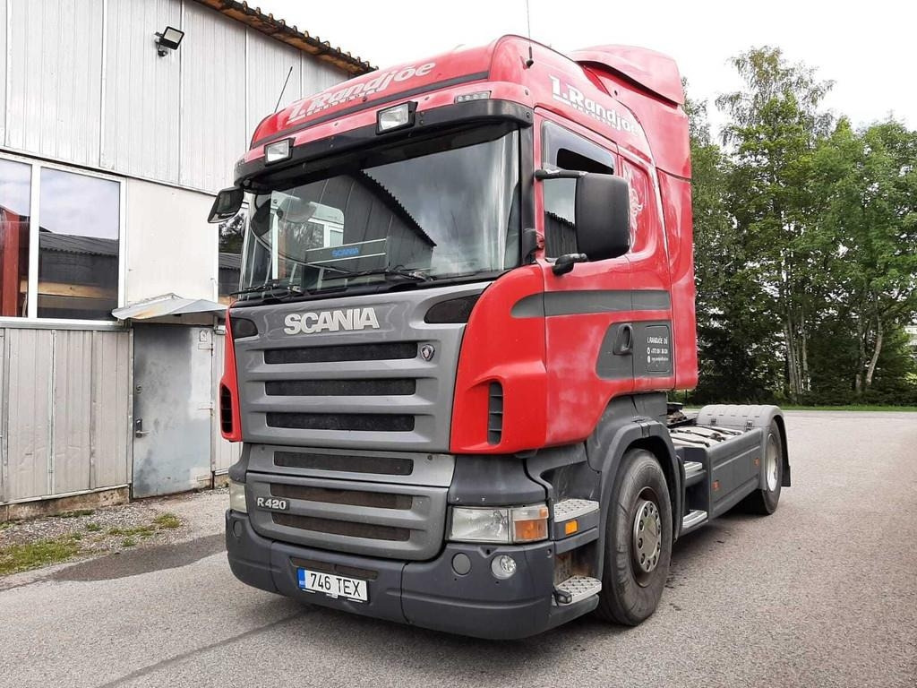 Scania R420 LA4X2HNA 309kW - Gjysmë-kamion: foto 1 Scania R420 LA4X2HNA 309kW - Gjysmë-kamion: foto 1