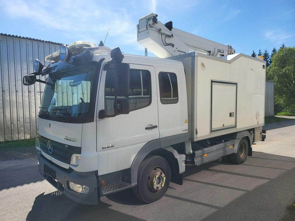 Mercedes-Benz ATEGO 822/ RUTHMANN STEIGER TK145 - Platformë ajrore e montuar në kamion: foto 3 Mercedes-Benz ATEGO 822/ RUTHMANN STEIGER TK145 - Platformë ajrore e montuar në kamion: foto 3