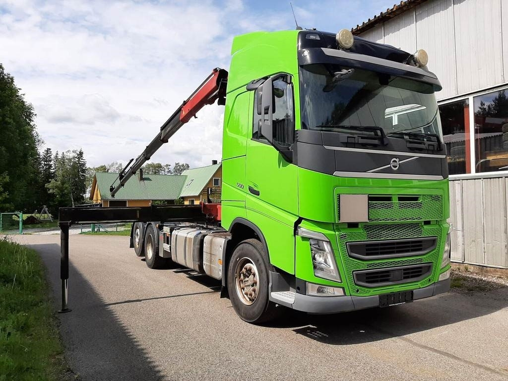 Volvo FH500 6X2 PALIFT + HMF 2120 K5 - Kamion vetëngarkues: foto 4 Volvo FH500 6X2 PALIFT + HMF 2120 K5 - Kamion vetëngarkues: foto 4