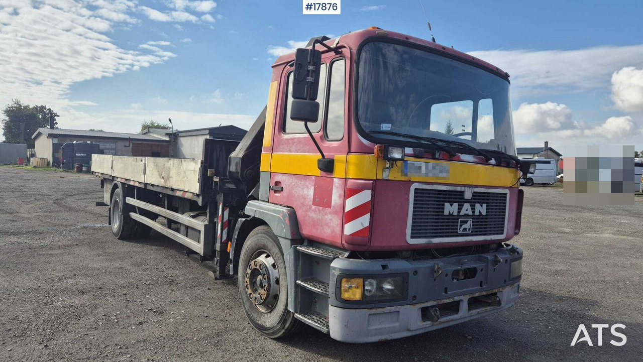 1997 MAN 18.224 - Kamion me karroceri të hapur, Kamion me vinç: foto 3 1997 MAN 18.224 - Kamion me karroceri të hapur, Kamion me vinç: foto 3