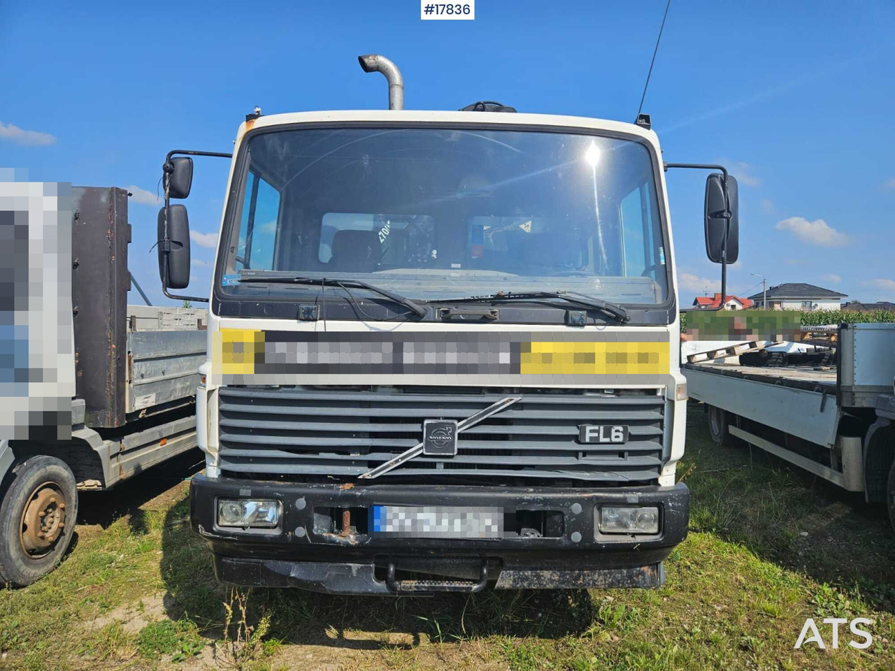 1997 Volvo FL 619 - Kamion me karroceri të hapur, Kamion me vinç: foto 2 1997 Volvo FL 619 - Kamion me karroceri të hapur, Kamion me vinç: foto 2