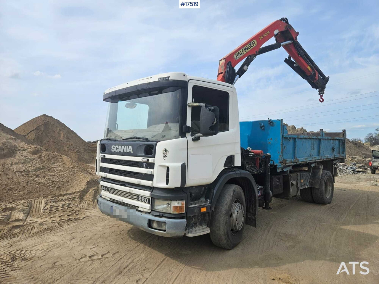 1998 Scania 94G - Kamion me vinç: foto 1 1998 Scania 94G - Kamion me vinç: foto 1