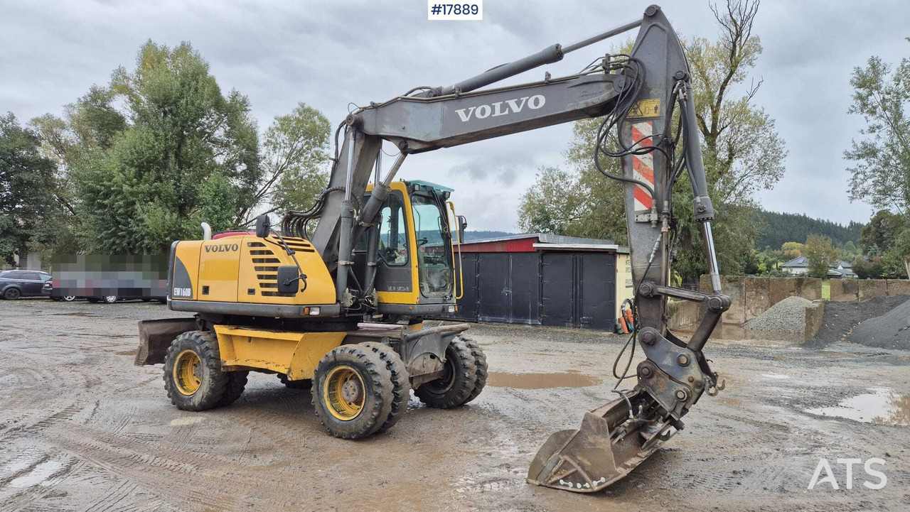 2004 Volvo EW160B - Ekskavator me goma: foto 1 2004 Volvo EW160B - Ekskavator me goma: foto 1