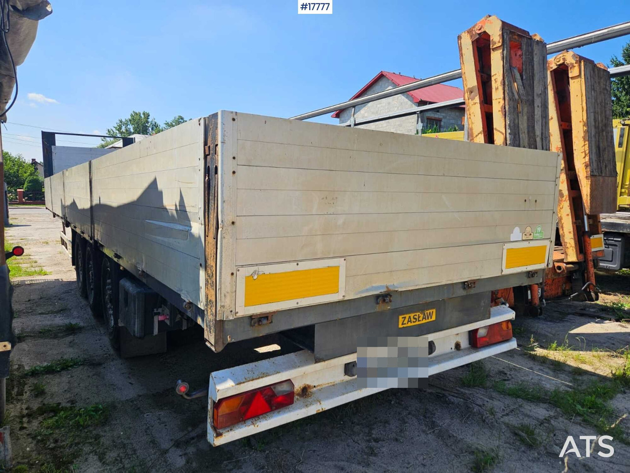 2008 Zaslaw D-651 - Gjysmë rimorkio e hapur/ Platformë: foto 4 2008 Zaslaw D-651 - Gjysmë rimorkio e hapur/ Platformë: foto 4