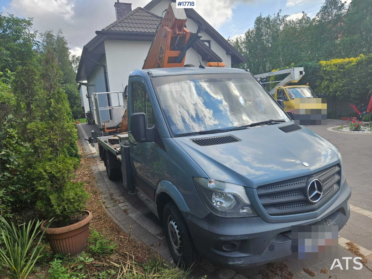 2014 Mercedes-Benz Sprinter - Platformë ajrore e montuar në kamion: foto 3 2014 Mercedes-Benz Sprinter - Platformë ajrore e montuar në kamion: foto 3