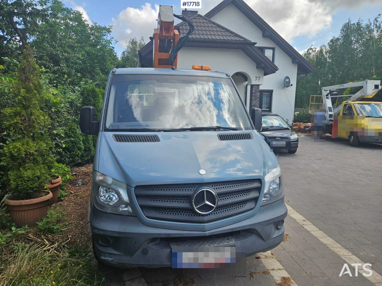 2014 Mercedes-Benz Sprinter - Platformë ajrore e montuar në kamion: foto 4 2014 Mercedes-Benz Sprinter - Platformë ajrore e montuar në kamion: foto 4