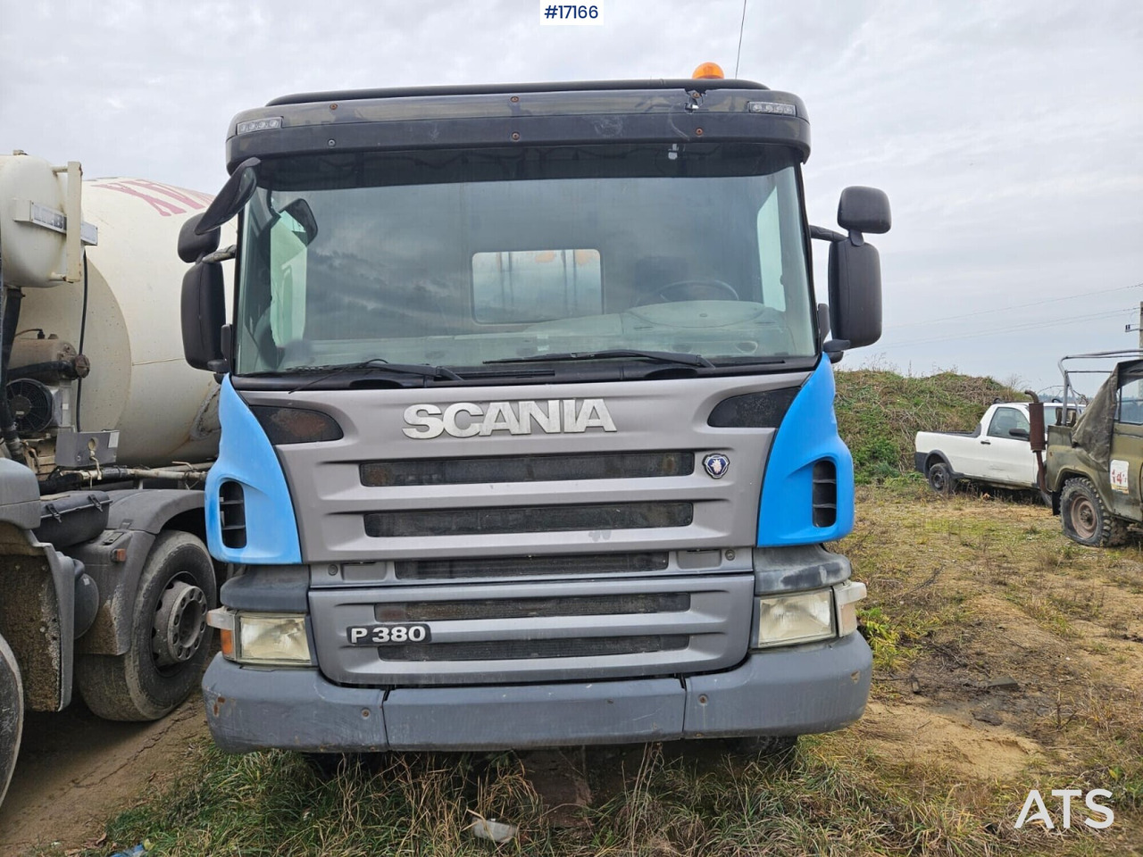 Concrete mixer on SCANIA P380 chassis (2008) - Autobetoniere: foto 3 Concrete mixer on SCANIA P380 chassis (2008) - Autobetoniere: foto 3