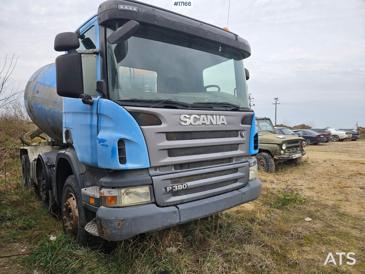 Concrete mixer on SCANIA P380 chassis (2008) - Autobetoniere: foto 5 Concrete mixer on SCANIA P380 chassis (2008) - Autobetoniere: foto 5