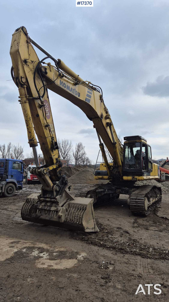 Demolition crawler excavator KOMATSU PC 450 with 28m arm (2003) - Ekskavator me zinxhirë: foto 4 Demolition crawler excavator KOMATSU PC 450 with 28m arm (2003) - Ekskavator me zinxhirë: foto 4