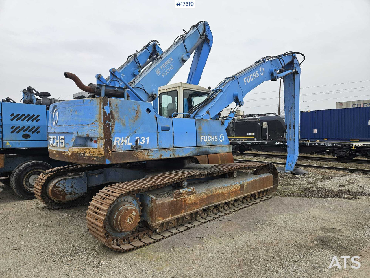 FUCHS RHL 331 crawler excavator (2000) - Ekskavator me zinxhirë: foto 5 FUCHS RHL 331 crawler excavator (2000) - Ekskavator me zinxhirë: foto 5