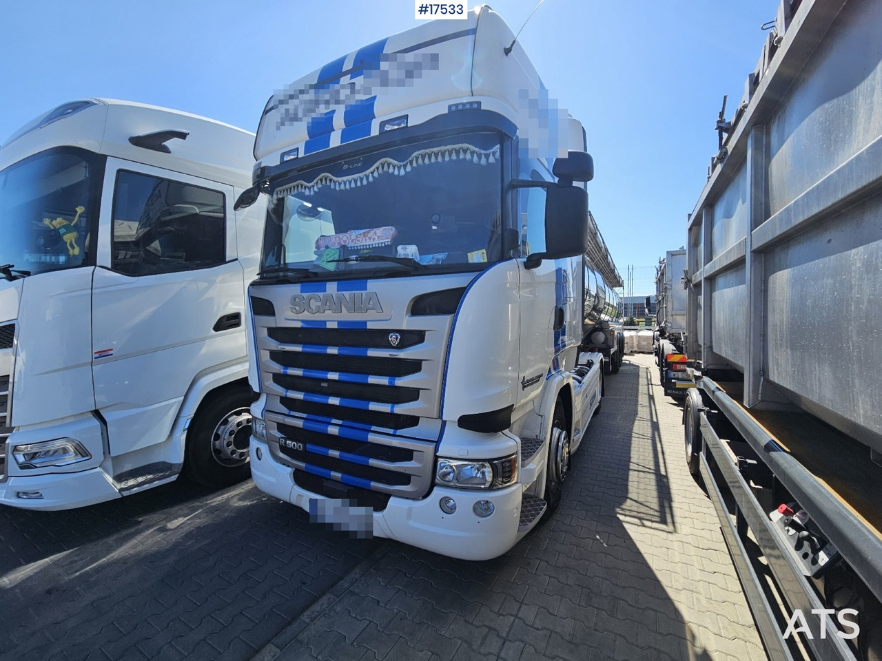 Truck tractor SCANIA R450 (2017) - Gjysmë-kamion: foto 1 Truck tractor SCANIA R450 (2017) - Gjysmë-kamion: foto 1