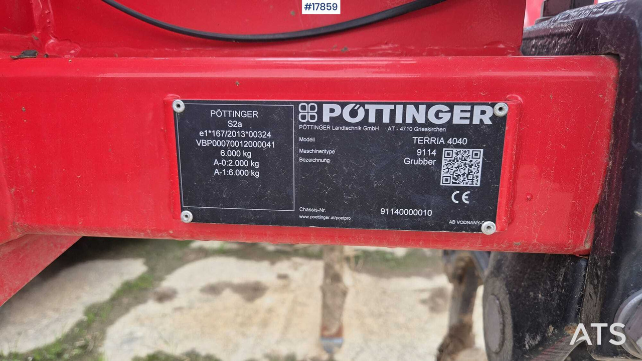 POTTINGER TERRIA 4040 cultivator (2020) - Kultivator: foto 5 POTTINGER TERRIA 4040 cultivator (2020) - Kultivator: foto 5
