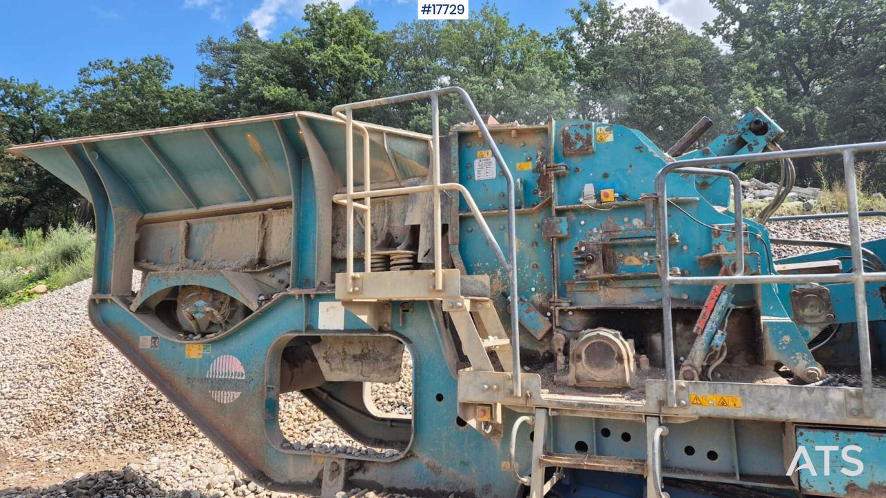 Lizingu i  POWERSCREEN TEREX XH250 Mobile Impact Crusher (2012) POWERSCREEN TEREX XH250 Mobile Impact Crusher (2012): foto 7