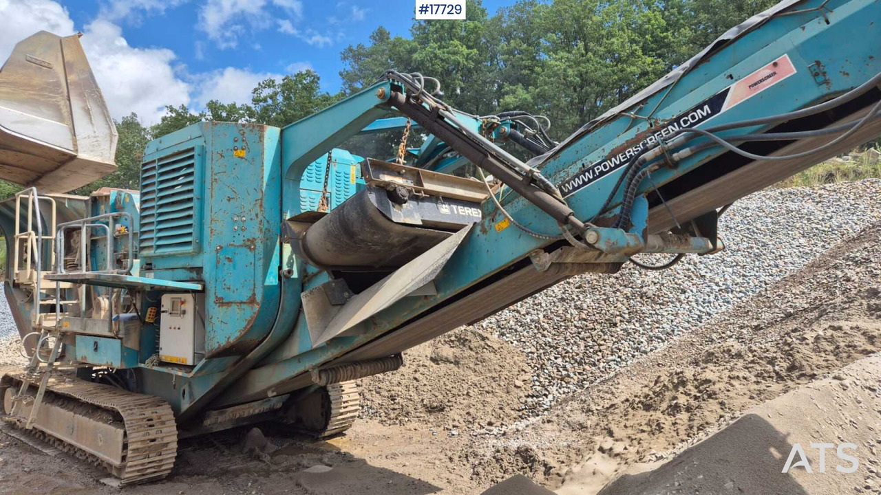Lizingu i  POWERSCREEN TEREX XH250 Mobile Impact Crusher (2012) POWERSCREEN TEREX XH250 Mobile Impact Crusher (2012): foto 13