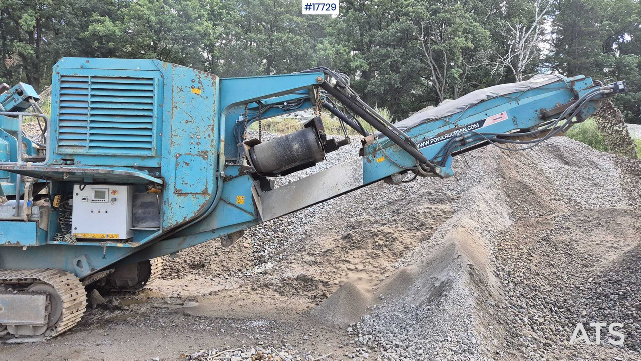 Lizingu i  POWERSCREEN TEREX XH250 Mobile Impact Crusher (2012) POWERSCREEN TEREX XH250 Mobile Impact Crusher (2012): foto 17