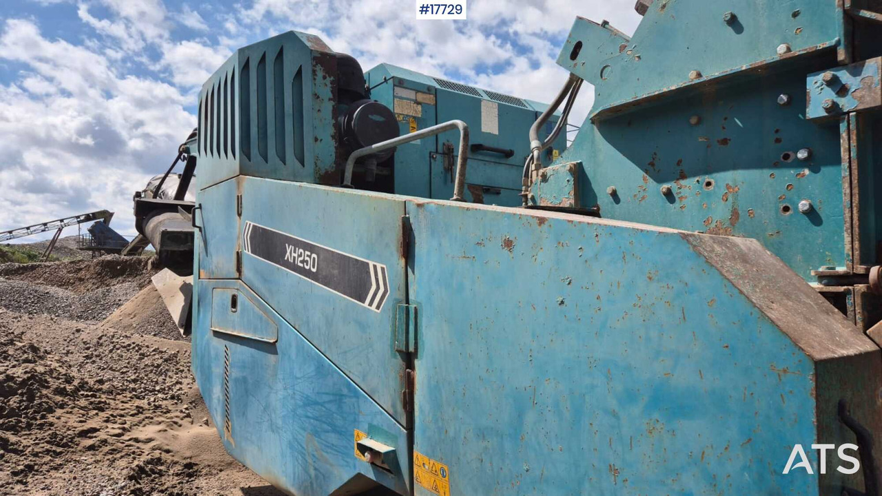 Lizingu i  POWERSCREEN TEREX XH250 Mobile Impact Crusher (2012) POWERSCREEN TEREX XH250 Mobile Impact Crusher (2012): foto 14