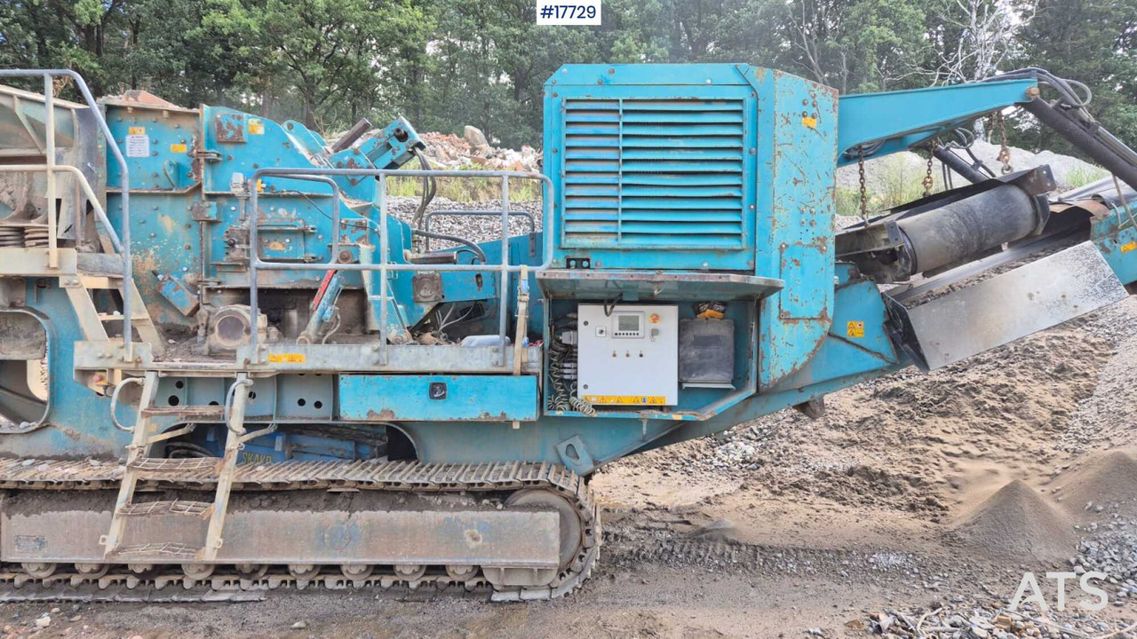 Lizingu i  POWERSCREEN TEREX XH250 Mobile Impact Crusher (2012) POWERSCREEN TEREX XH250 Mobile Impact Crusher (2012): foto 9